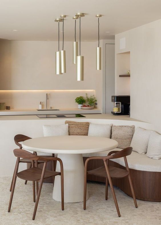 Open concept living areas