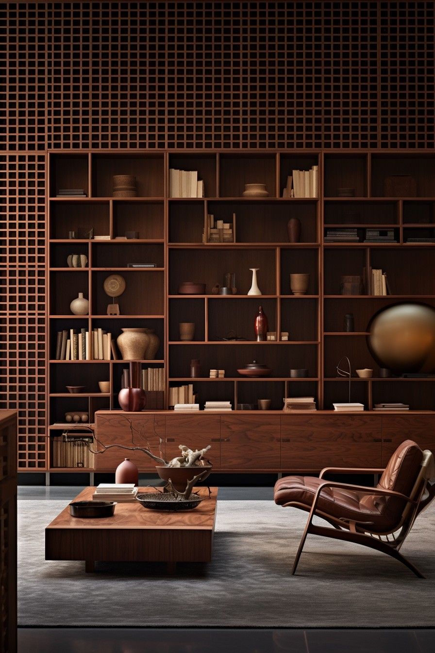 full height storage and feature carpentry