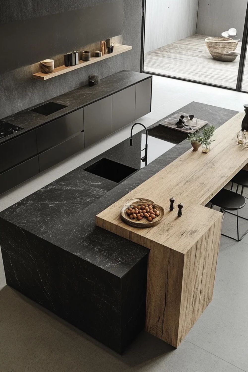 island of different heights