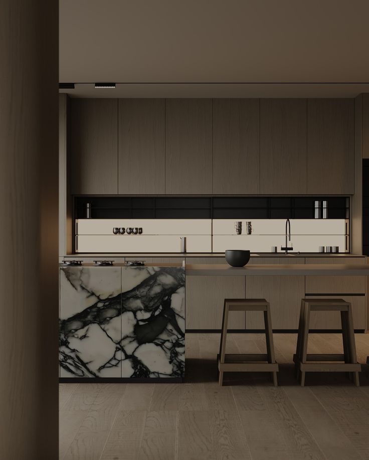 Open concept kitchen 1