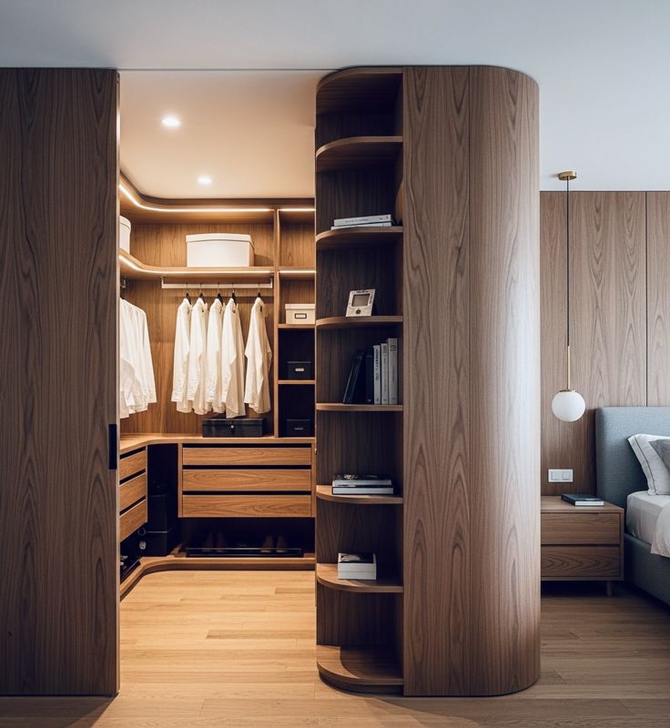 open wardrobe master bedroom design 3